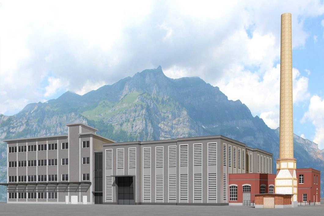 Hans Eberle AG, Neubau Werk II, Ennenda (GL)