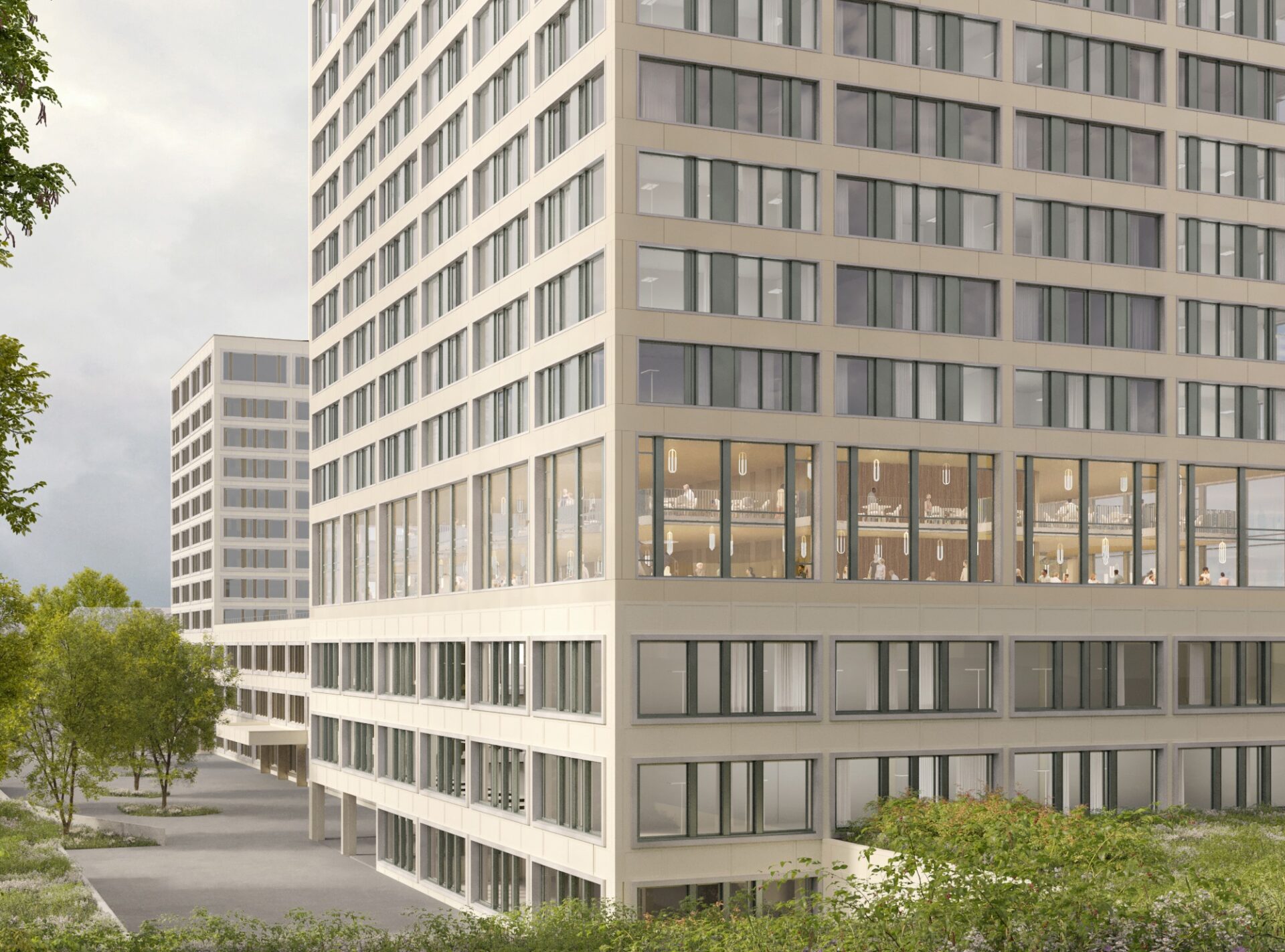 Erweiterungsbau H08 Kantonsspital St. Gallen